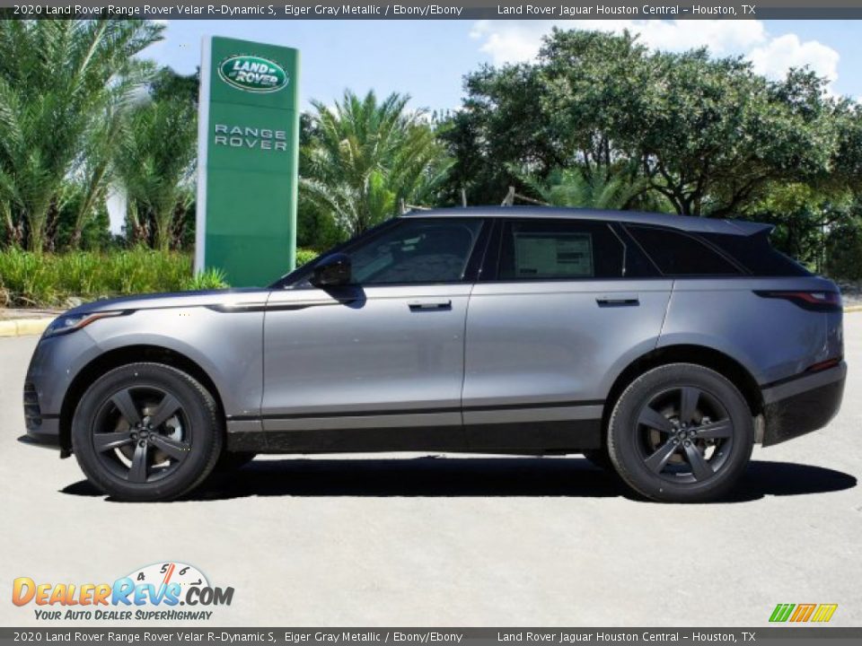 2020 Land Rover Range Rover Velar R-Dynamic S Eiger Gray Metallic / Ebony/Ebony Photo #2
