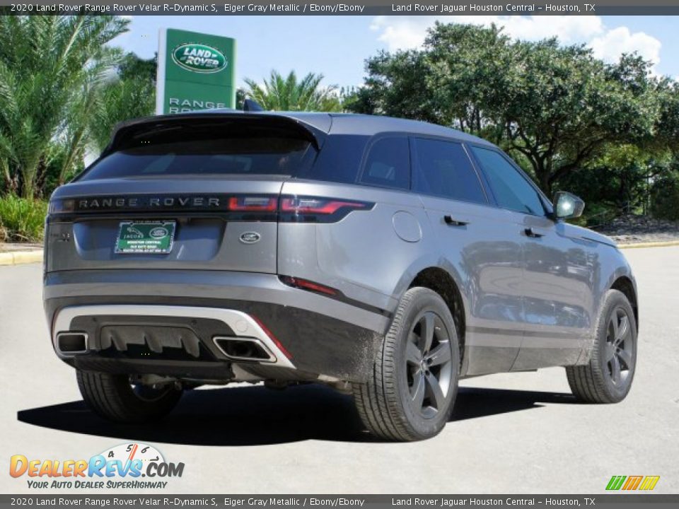 2020 Land Rover Range Rover Velar R-Dynamic S Eiger Gray Metallic / Ebony/Ebony Photo #4