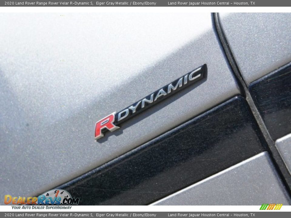 2020 Land Rover Range Rover Velar R-Dynamic S Eiger Gray Metallic / Ebony/Ebony Photo #9