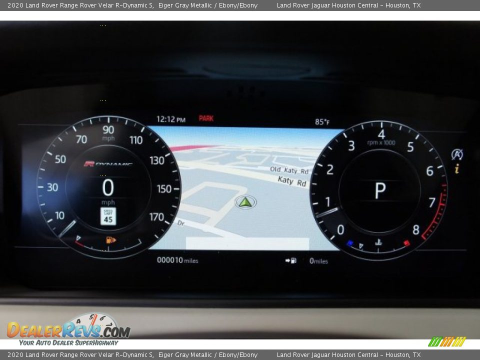 2020 Land Rover Range Rover Velar R-Dynamic S Eiger Gray Metallic / Ebony/Ebony Photo #13