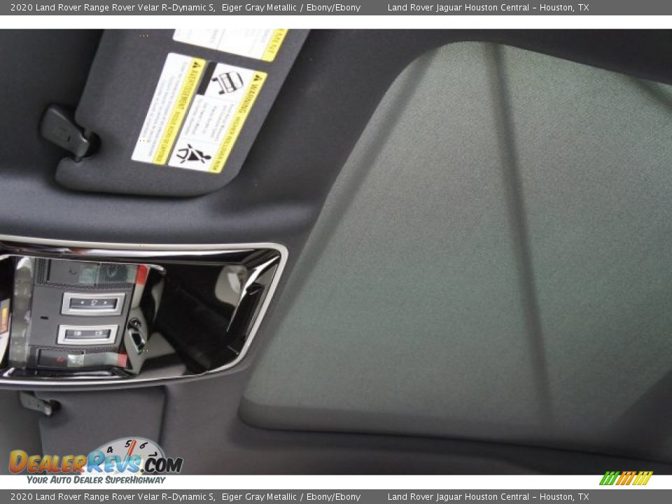 2020 Land Rover Range Rover Velar R-Dynamic S Eiger Gray Metallic / Ebony/Ebony Photo #26