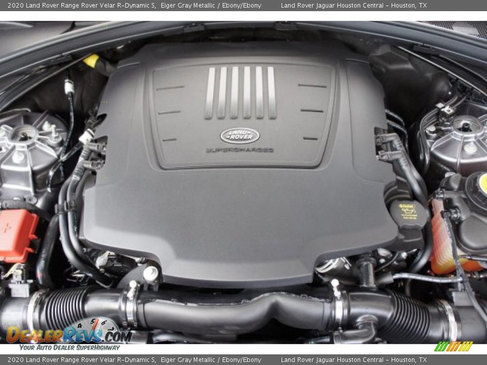 2020 Land Rover Range Rover Velar R-Dynamic S Eiger Gray Metallic / Ebony/Ebony Photo #31