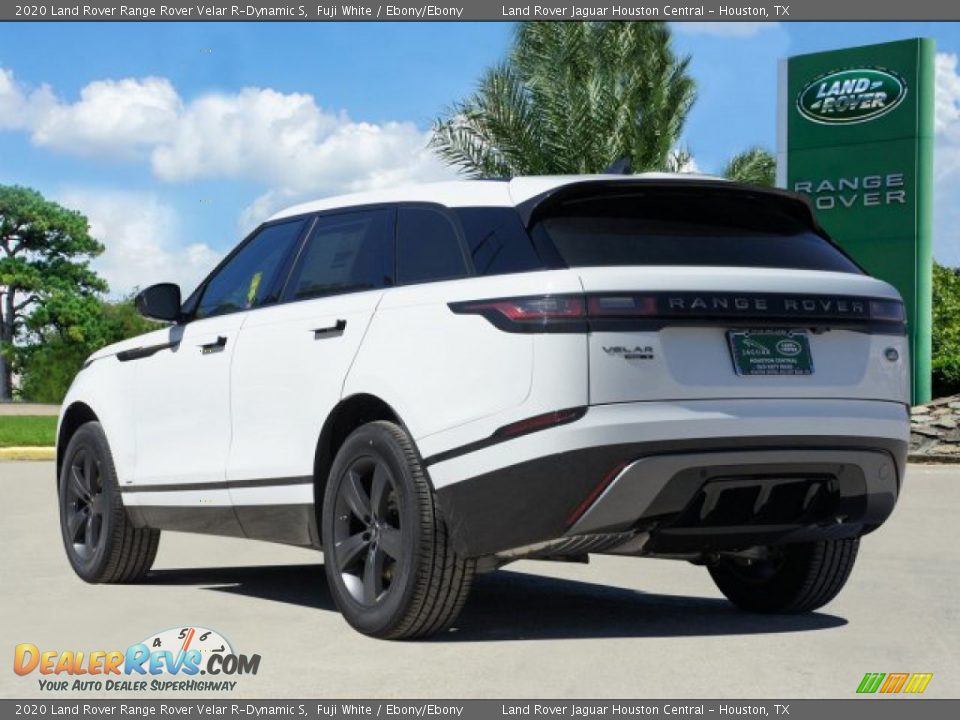 2020 Land Rover Range Rover Velar R-Dynamic S Fuji White / Ebony/Ebony Photo #3