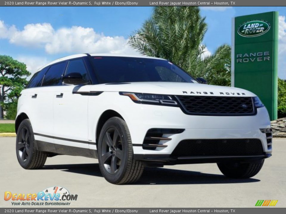 2020 Land Rover Range Rover Velar R-Dynamic S Fuji White / Ebony/Ebony Photo #5