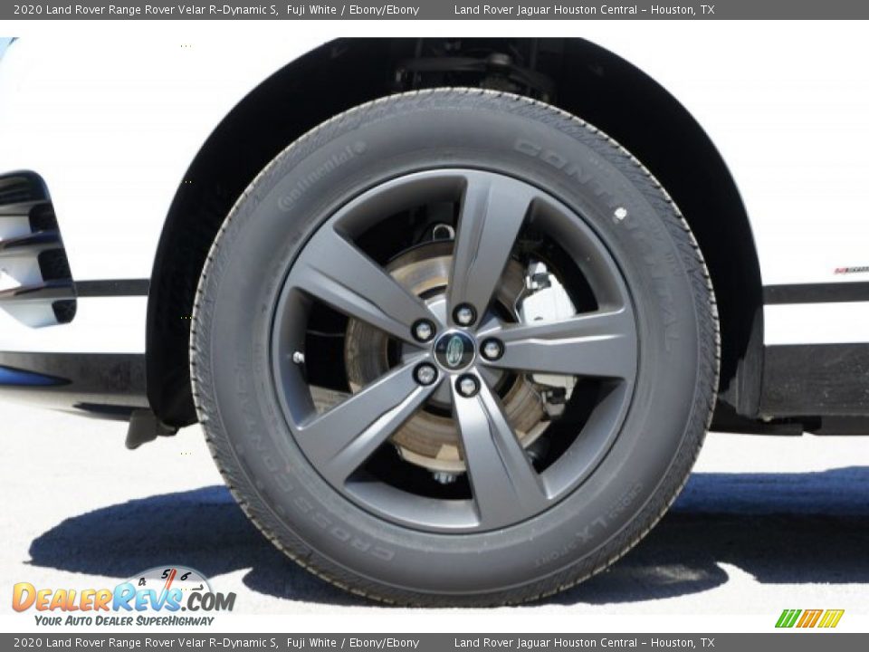 2020 Land Rover Range Rover Velar R-Dynamic S Fuji White / Ebony/Ebony Photo #8