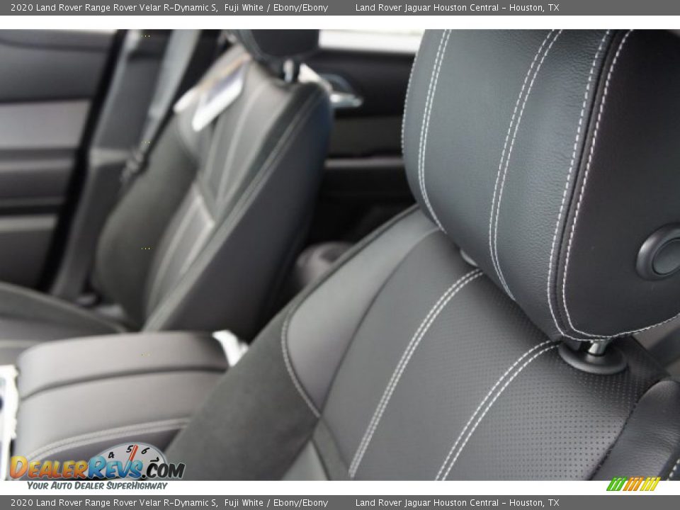 2020 Land Rover Range Rover Velar R-Dynamic S Fuji White / Ebony/Ebony Photo #12