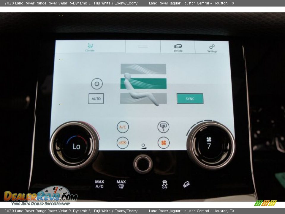 2020 Land Rover Range Rover Velar R-Dynamic S Fuji White / Ebony/Ebony Photo #16