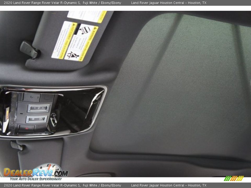 2020 Land Rover Range Rover Velar R-Dynamic S Fuji White / Ebony/Ebony Photo #26