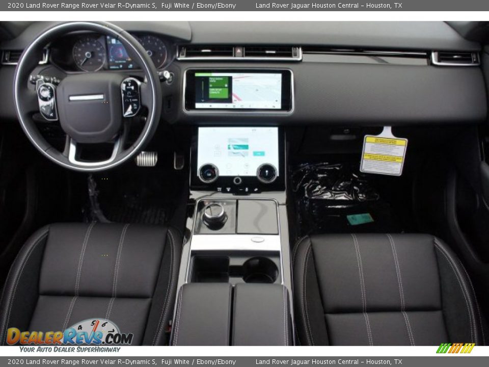 2020 Land Rover Range Rover Velar R-Dynamic S Fuji White / Ebony/Ebony Photo #27