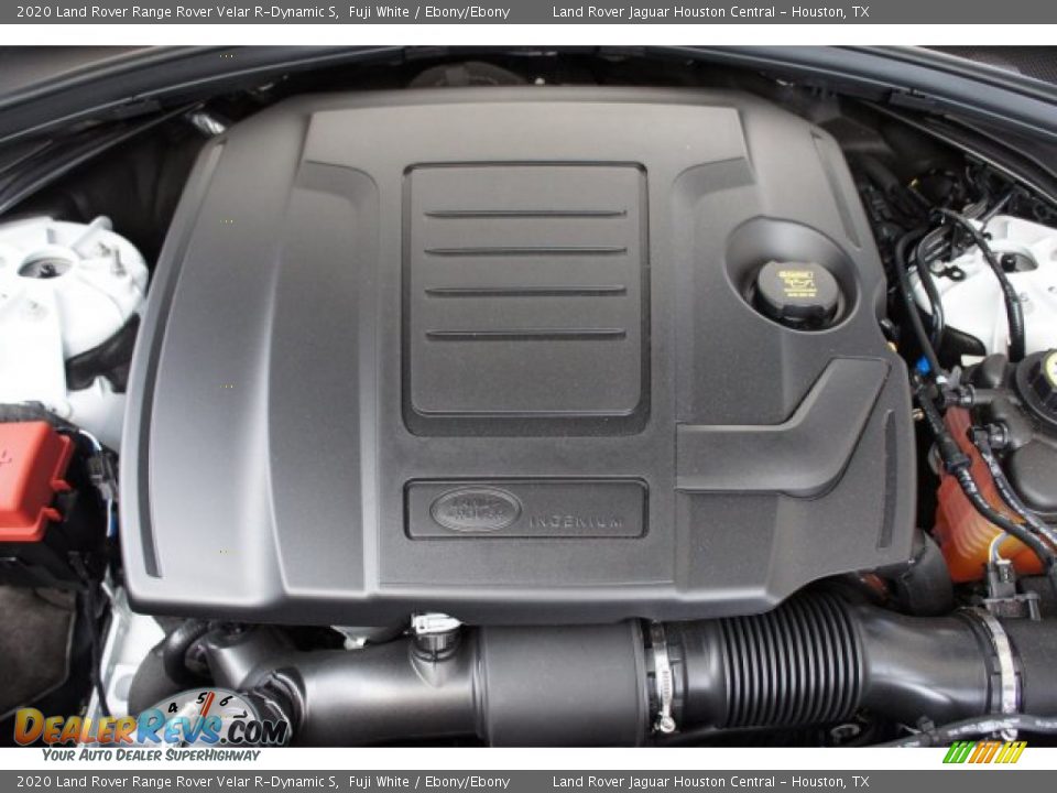 2020 Land Rover Range Rover Velar R-Dynamic S Fuji White / Ebony/Ebony Photo #31
