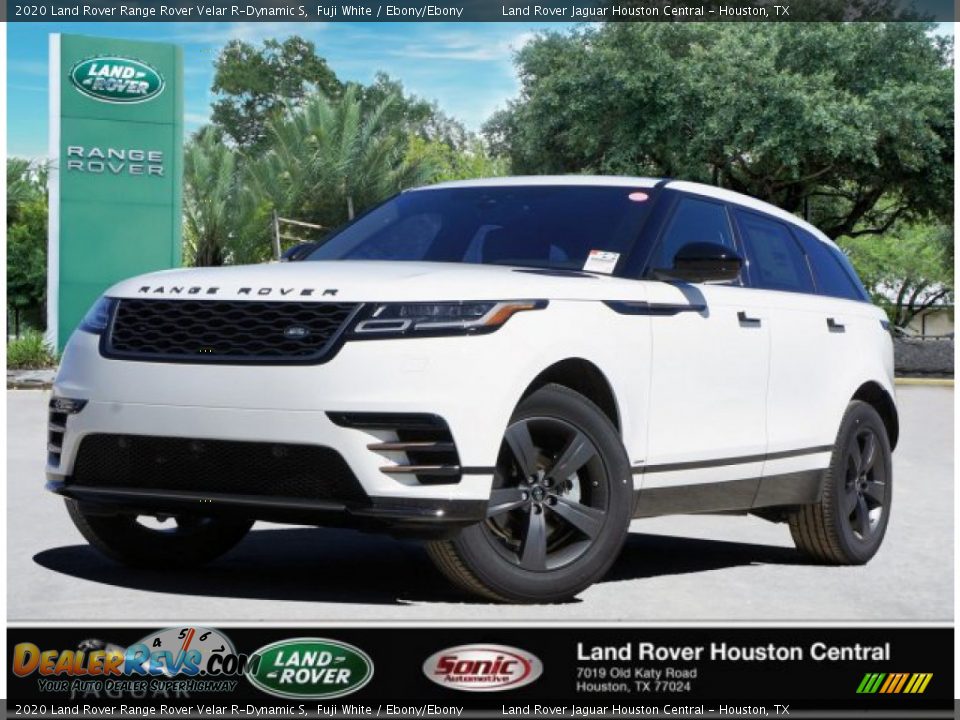 2020 Land Rover Range Rover Velar R-Dynamic S Fuji White / Ebony/Ebony Photo #1