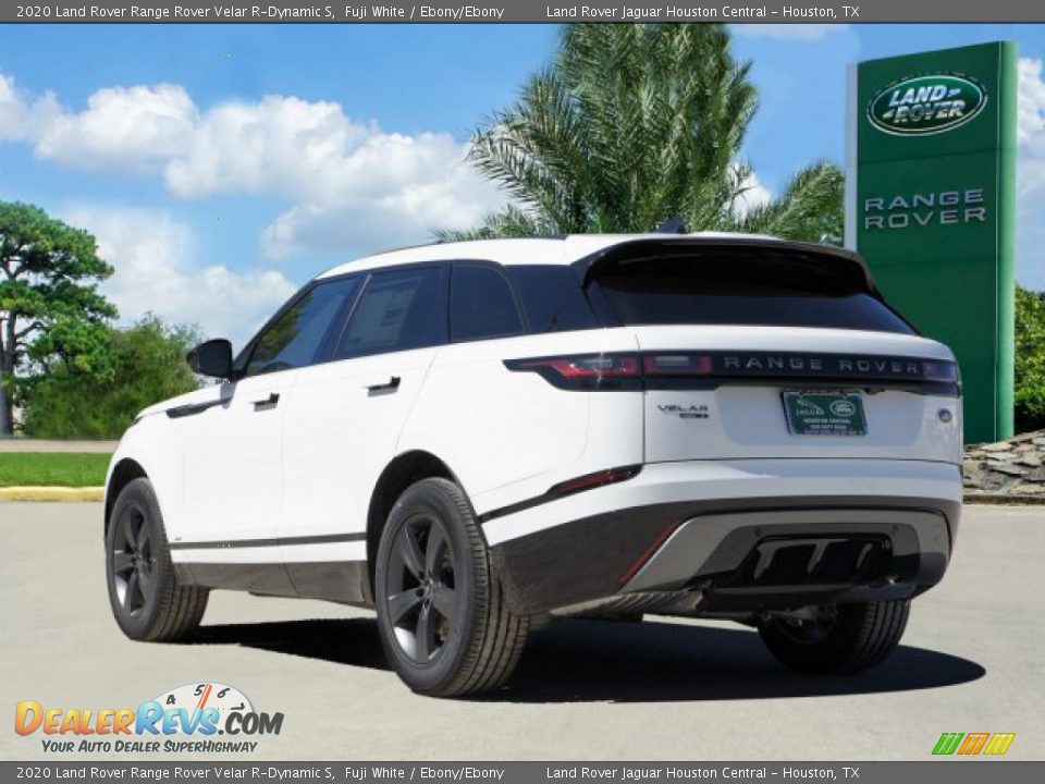 2020 Land Rover Range Rover Velar R-Dynamic S Fuji White / Ebony/Ebony Photo #3