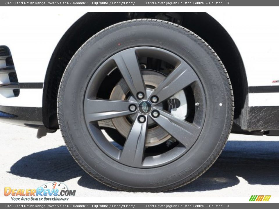 2020 Land Rover Range Rover Velar R-Dynamic S Fuji White / Ebony/Ebony Photo #8
