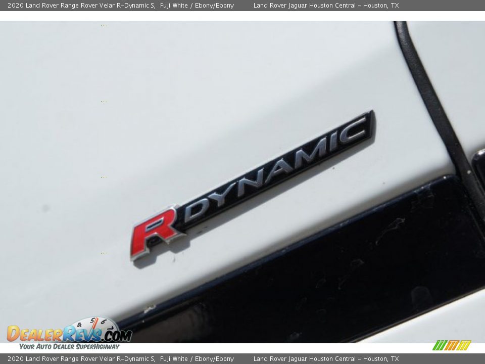 2020 Land Rover Range Rover Velar R-Dynamic S Fuji White / Ebony/Ebony Photo #9