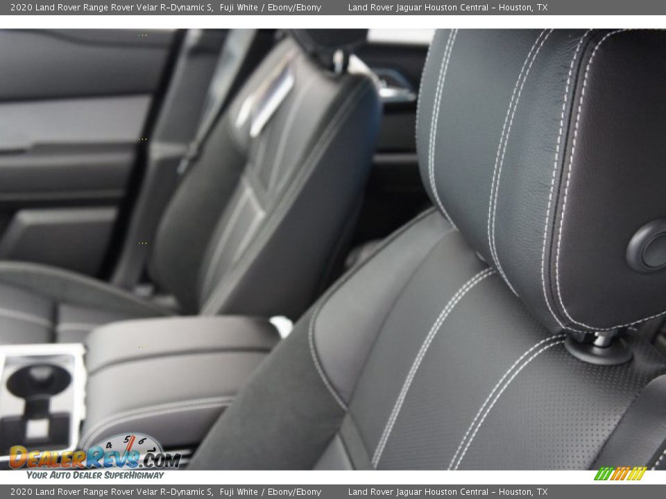 2020 Land Rover Range Rover Velar R-Dynamic S Fuji White / Ebony/Ebony Photo #12