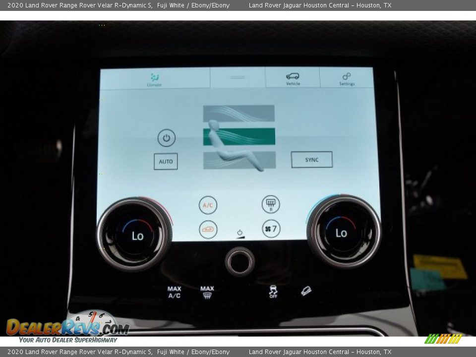 2020 Land Rover Range Rover Velar R-Dynamic S Fuji White / Ebony/Ebony Photo #16