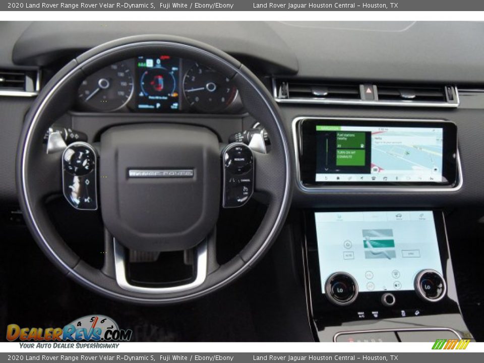 2020 Land Rover Range Rover Velar R-Dynamic S Fuji White / Ebony/Ebony Photo #28