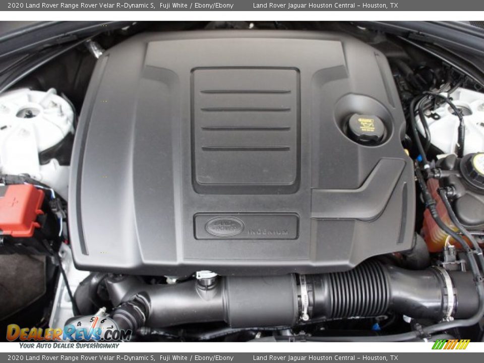 2020 Land Rover Range Rover Velar R-Dynamic S Fuji White / Ebony/Ebony Photo #30