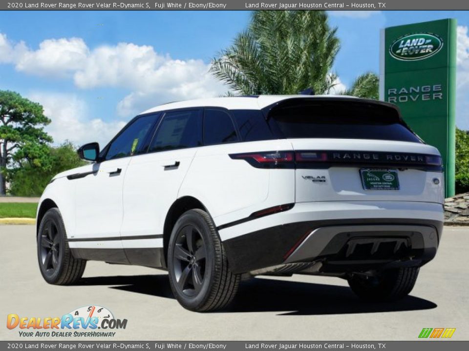 2020 Land Rover Range Rover Velar R-Dynamic S Fuji White / Ebony/Ebony Photo #3