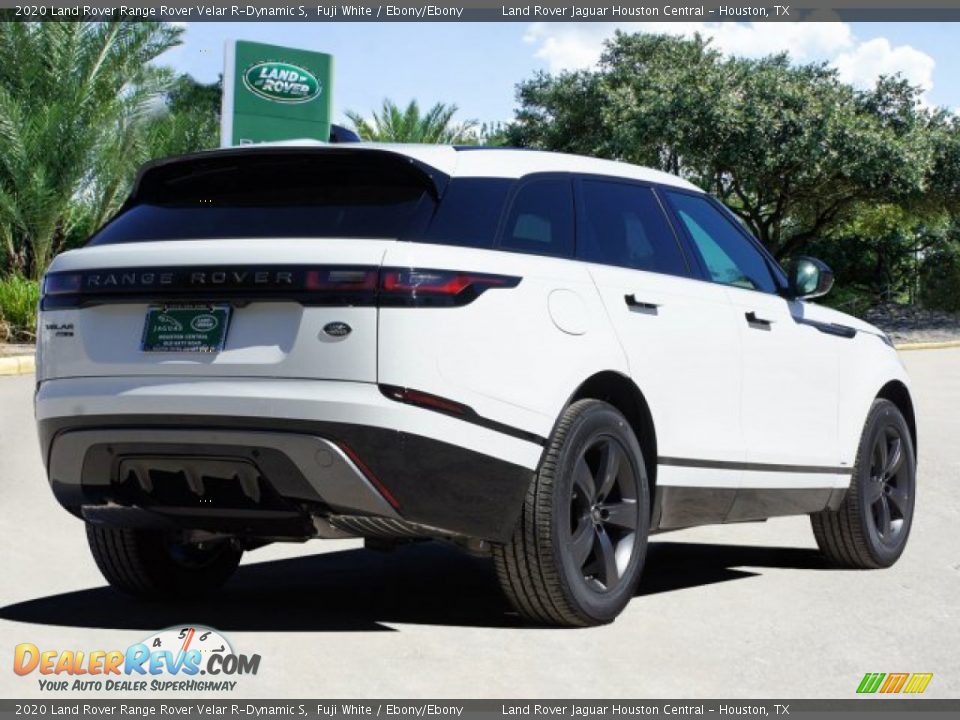 2020 Land Rover Range Rover Velar R-Dynamic S Fuji White / Ebony/Ebony Photo #4
