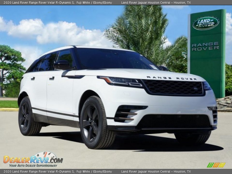 2020 Land Rover Range Rover Velar R-Dynamic S Fuji White / Ebony/Ebony Photo #5