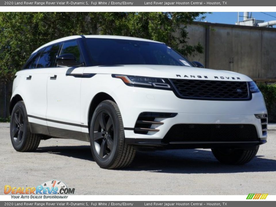 2020 Land Rover Range Rover Velar R-Dynamic S Fuji White / Ebony/Ebony Photo #7
