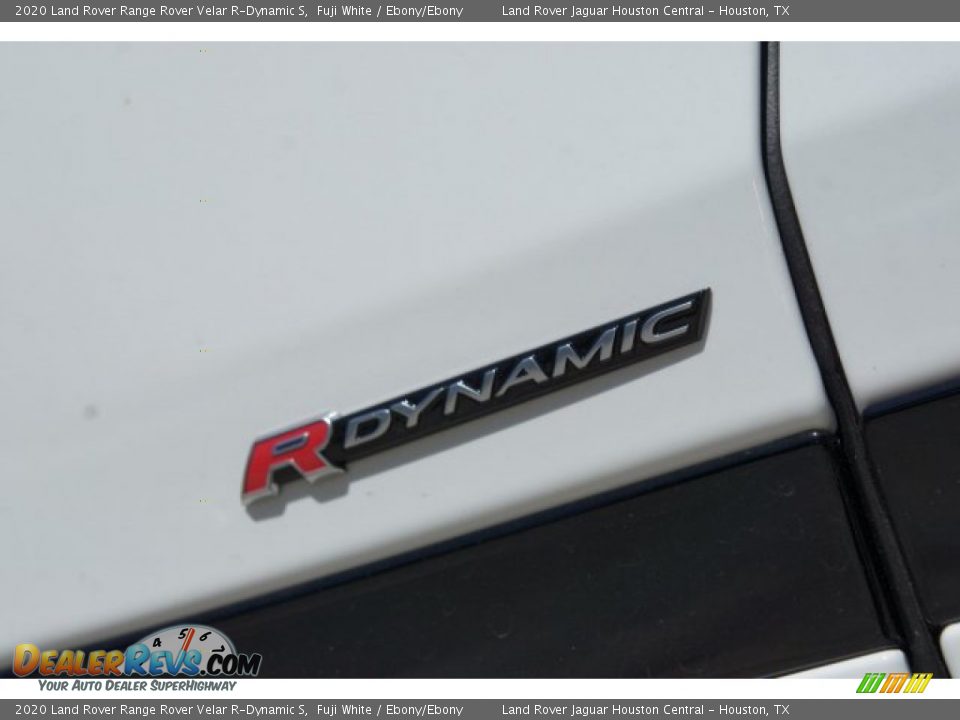 2020 Land Rover Range Rover Velar R-Dynamic S Fuji White / Ebony/Ebony Photo #10