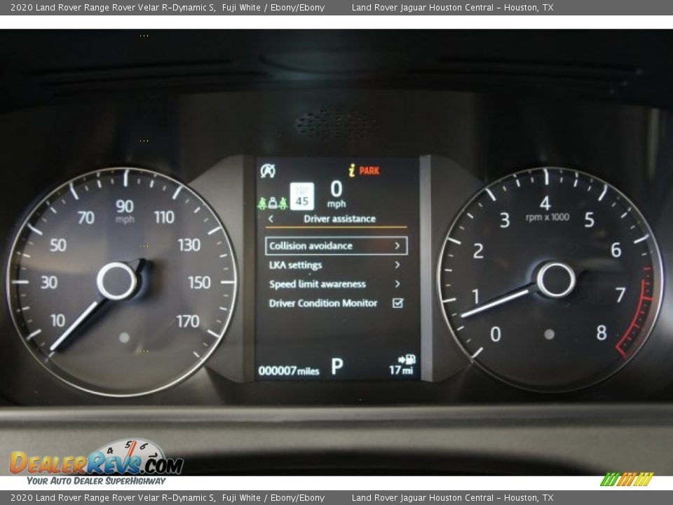 2020 Land Rover Range Rover Velar R-Dynamic S Fuji White / Ebony/Ebony Photo #14