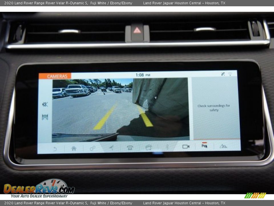 2020 Land Rover Range Rover Velar R-Dynamic S Fuji White / Ebony/Ebony Photo #16