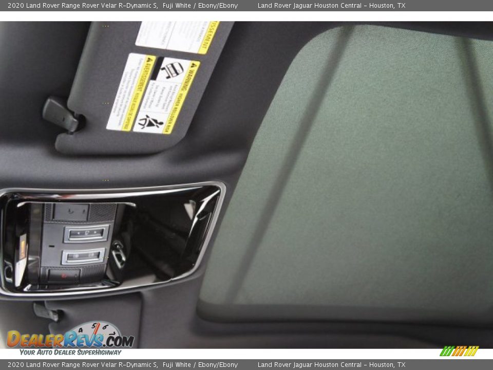 2020 Land Rover Range Rover Velar R-Dynamic S Fuji White / Ebony/Ebony Photo #27