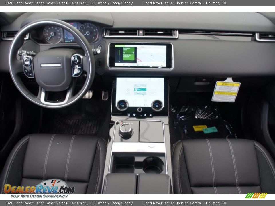 2020 Land Rover Range Rover Velar R-Dynamic S Fuji White / Ebony/Ebony Photo #28