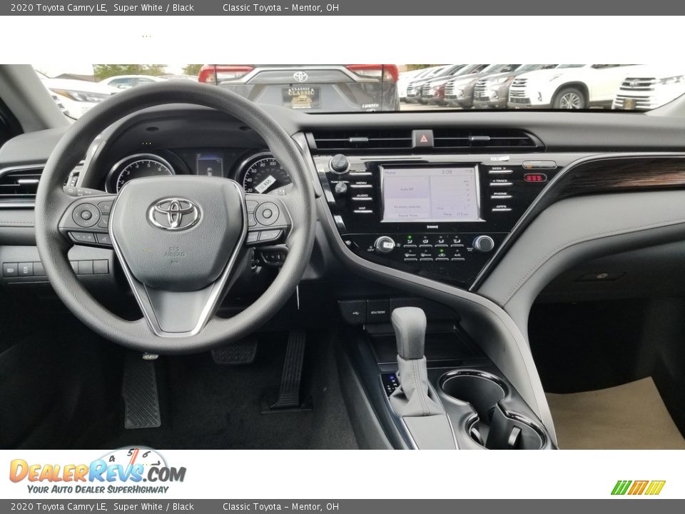 2020 Toyota Camry LE Super White / Black Photo #4