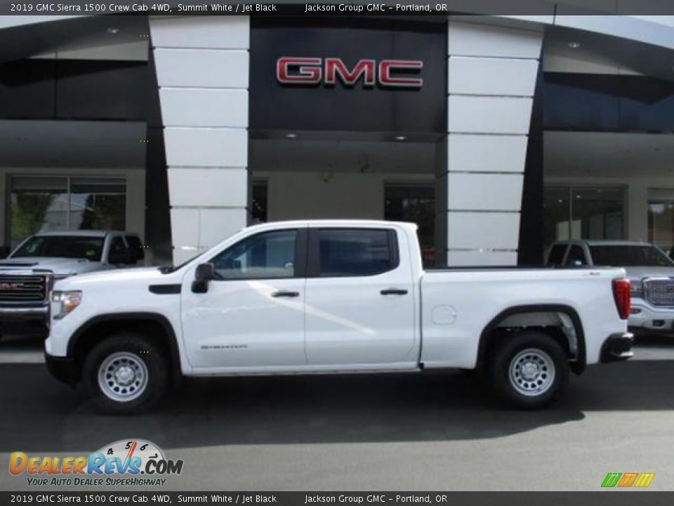 2019 GMC Sierra 1500 Crew Cab 4WD Summit White / Jet Black Photo #2