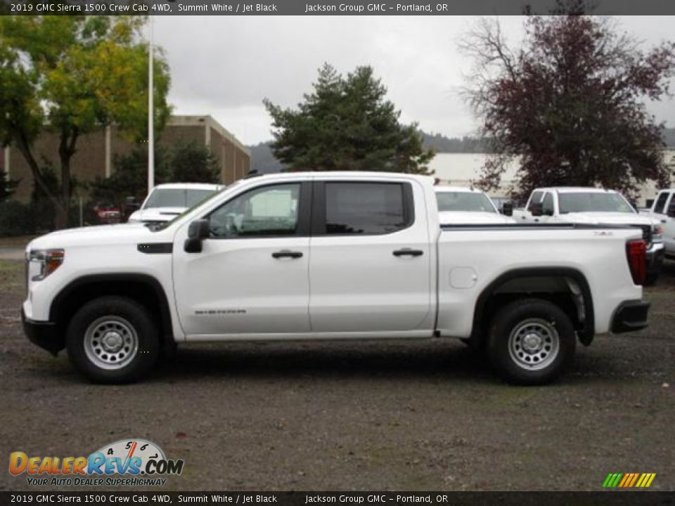 Summit White 2019 GMC Sierra 1500 Crew Cab 4WD Photo #2