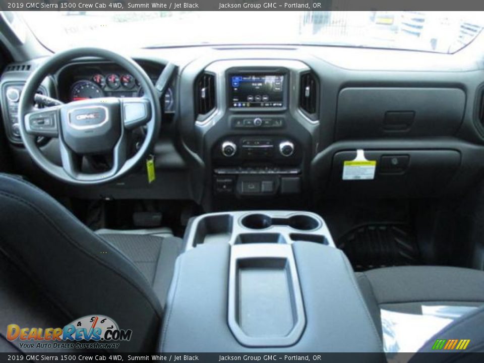 2019 GMC Sierra 1500 Crew Cab 4WD Summit White / Jet Black Photo #4