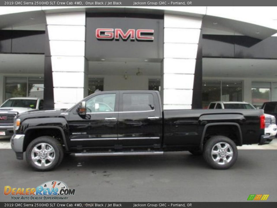 2019 GMC Sierra 2500HD SLT Crew Cab 4WD Onyx Black / Jet Black Photo #2