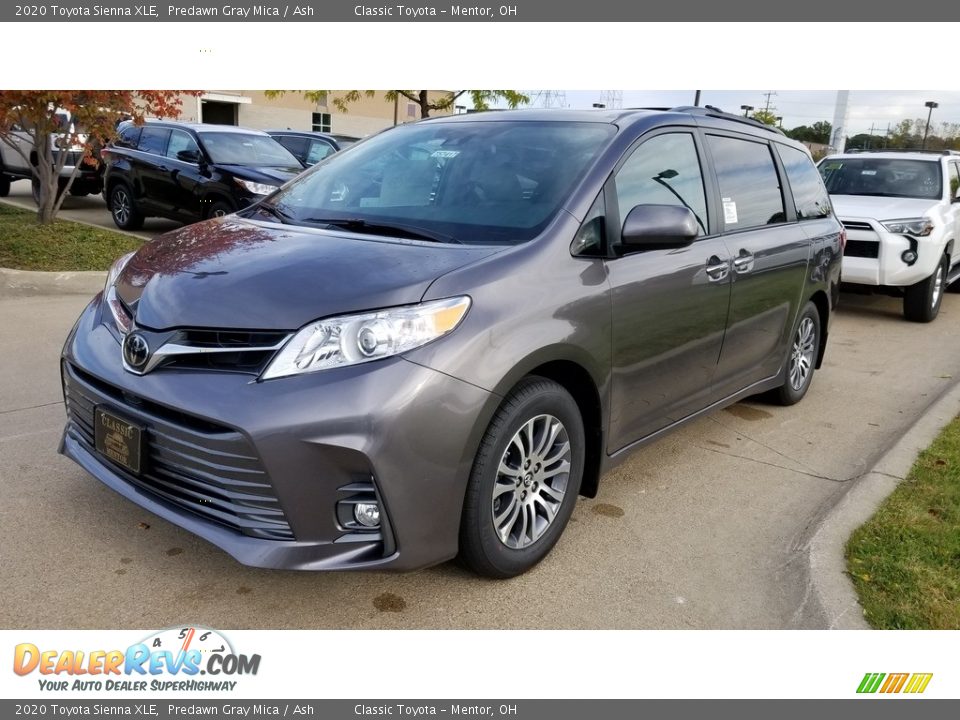 2020 Toyota Sienna XLE Predawn Gray Mica / Ash Photo #1