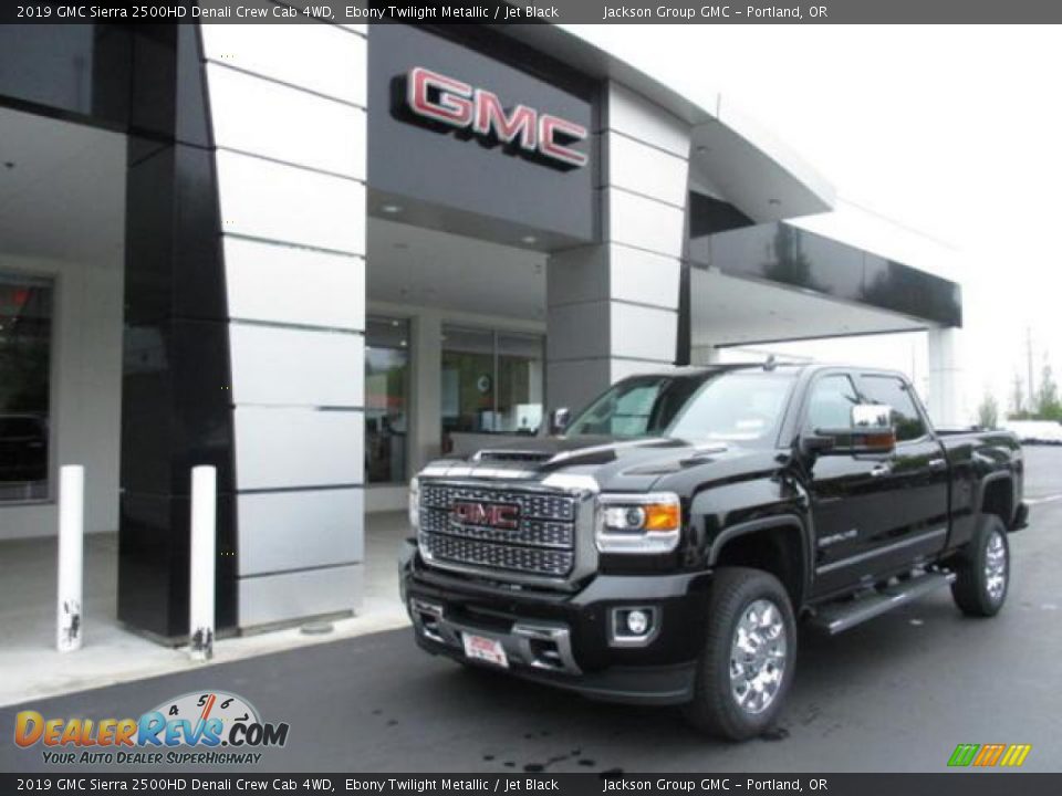 2019 GMC Sierra 2500HD Denali Crew Cab 4WD Ebony Twilight Metallic / Jet Black Photo #1