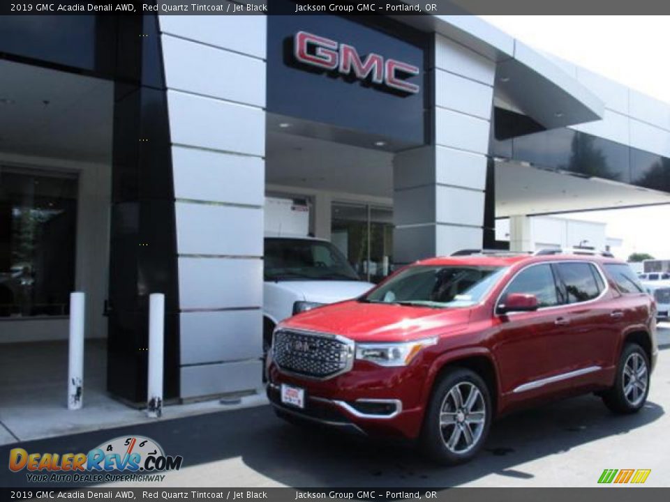 2019 GMC Acadia Denali AWD Red Quartz Tintcoat / Jet Black Photo #1