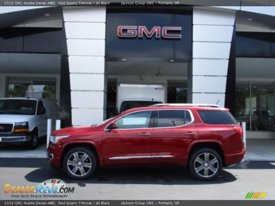 2019 GMC Acadia Denali AWD Red Quartz Tintcoat / Jet Black Photo #2