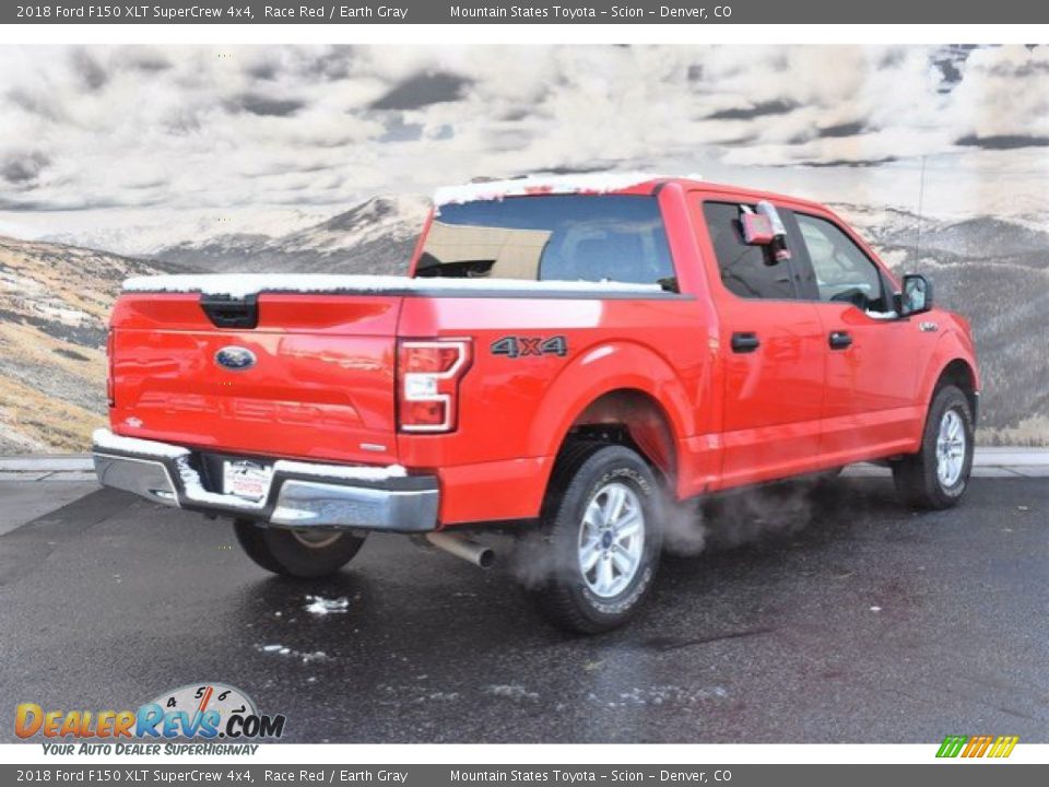 2018 Ford F150 XLT SuperCrew 4x4 Race Red / Earth Gray Photo #3