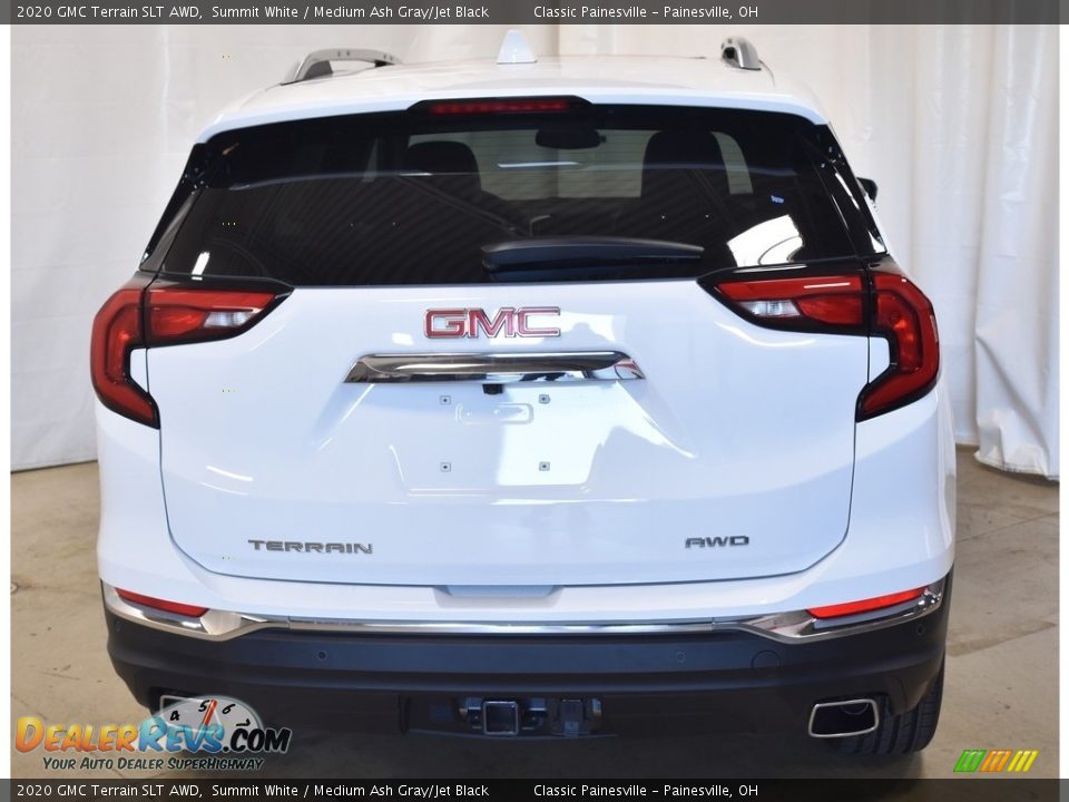 2020 GMC Terrain SLT AWD Summit White / Medium Ash Gray/Jet Black Photo #3