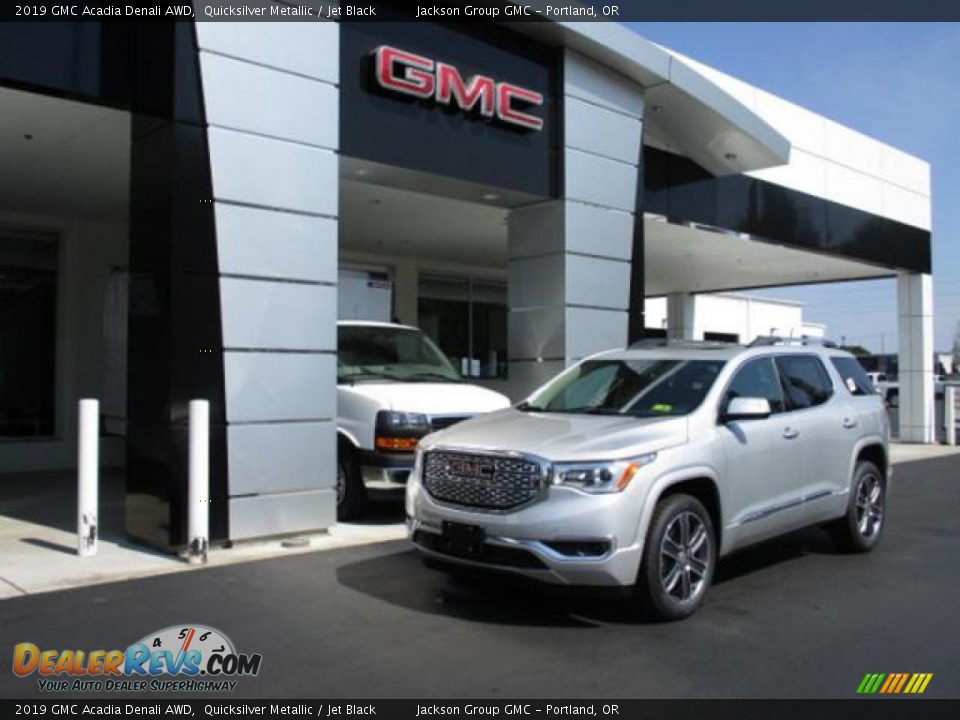 2019 GMC Acadia Denali AWD Quicksilver Metallic / Jet Black Photo #1