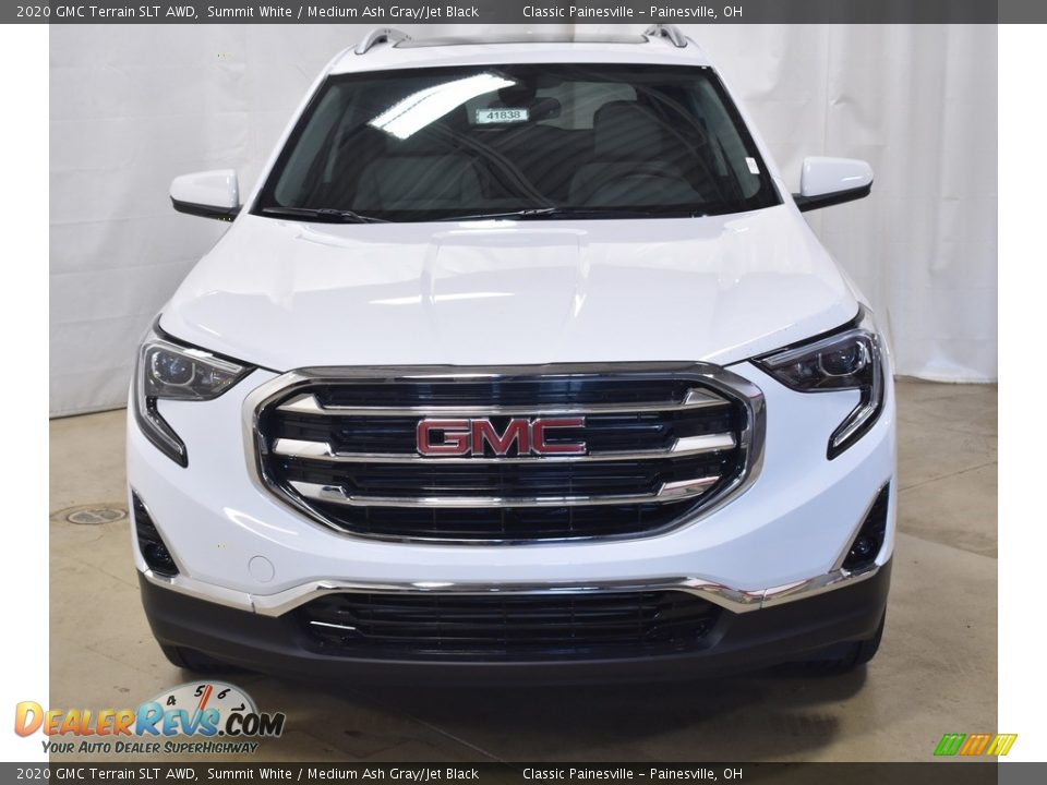2020 GMC Terrain SLT AWD Summit White / Medium Ash Gray/Jet Black Photo #4