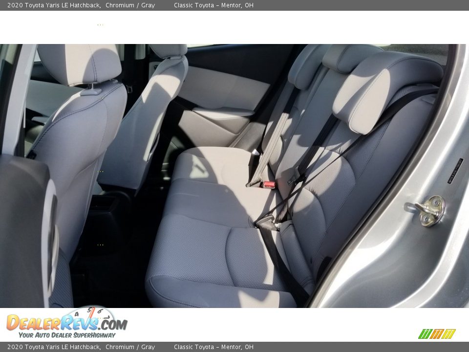 Rear Seat of 2020 Toyota Yaris LE Hatchback Photo #3