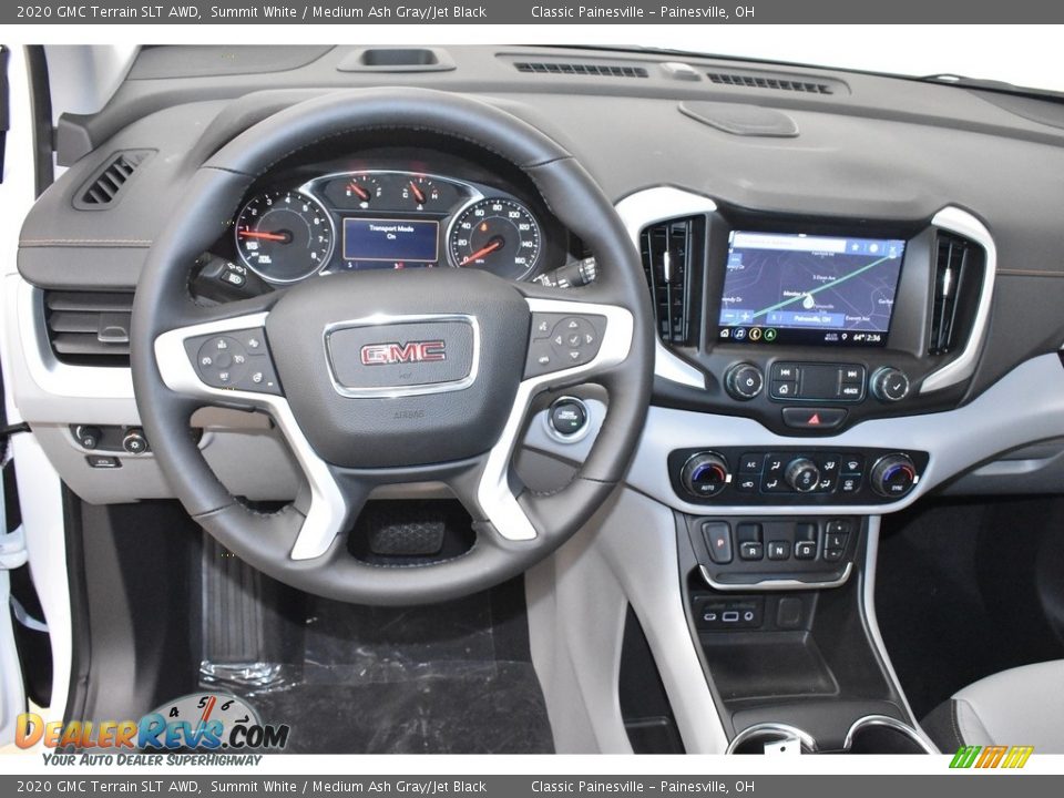 2020 GMC Terrain SLT AWD Summit White / Medium Ash Gray/Jet Black Photo #8