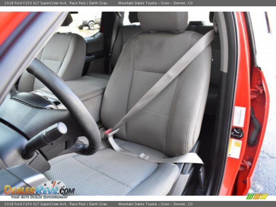 2018 Ford F150 XLT SuperCrew 4x4 Race Red / Earth Gray Photo #12