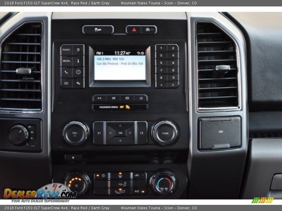 2018 Ford F150 XLT SuperCrew 4x4 Race Red / Earth Gray Photo #14