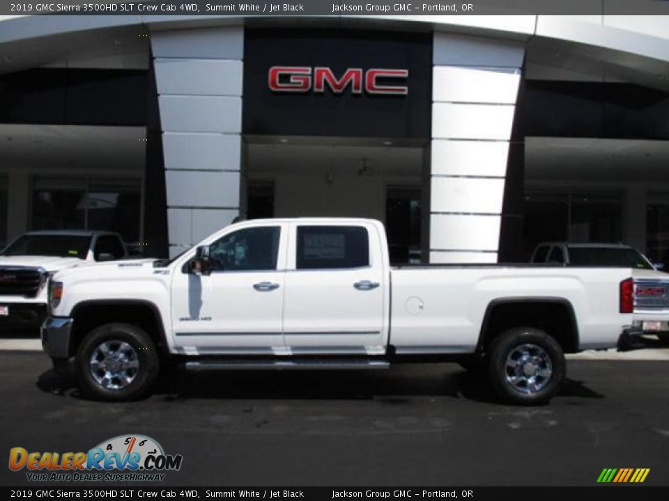 2019 GMC Sierra 3500HD SLT Crew Cab 4WD Summit White / Jet Black Photo #2