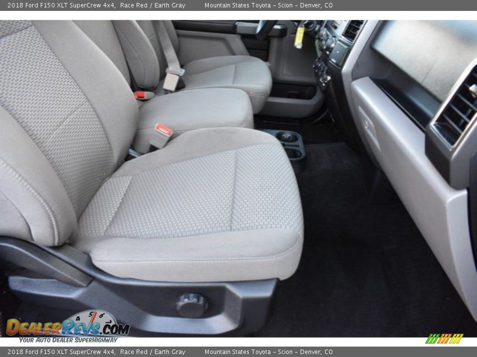 2018 Ford F150 XLT SuperCrew 4x4 Race Red / Earth Gray Photo #17
